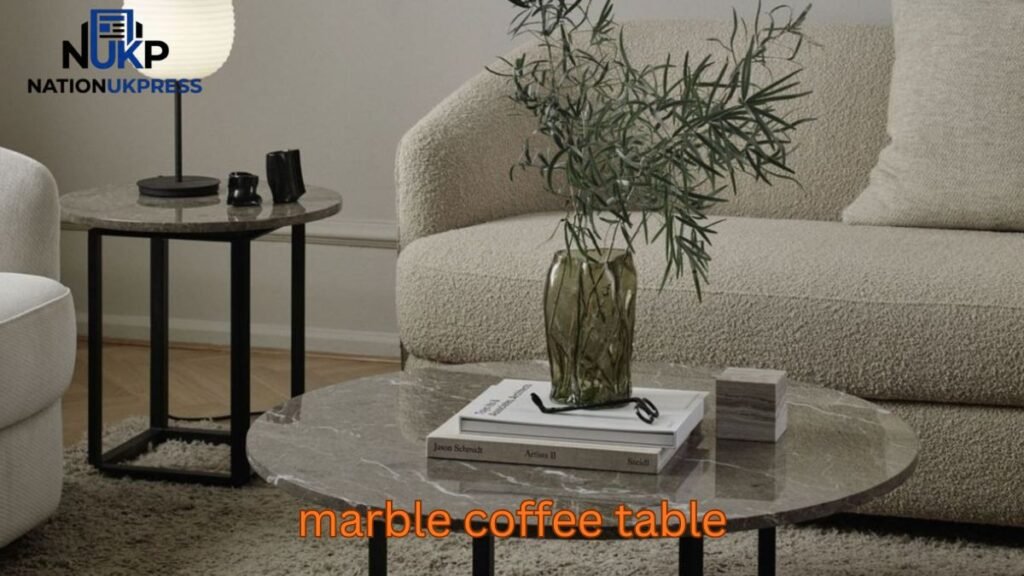 marble coffee table
